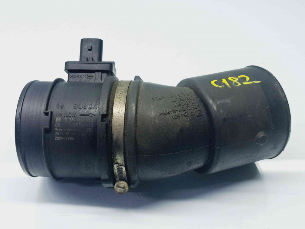 Debitmetru aer Opel Insignia A [Fabr 2008-2016] 55562426 0281002912 2.0 TDCI A20DTH