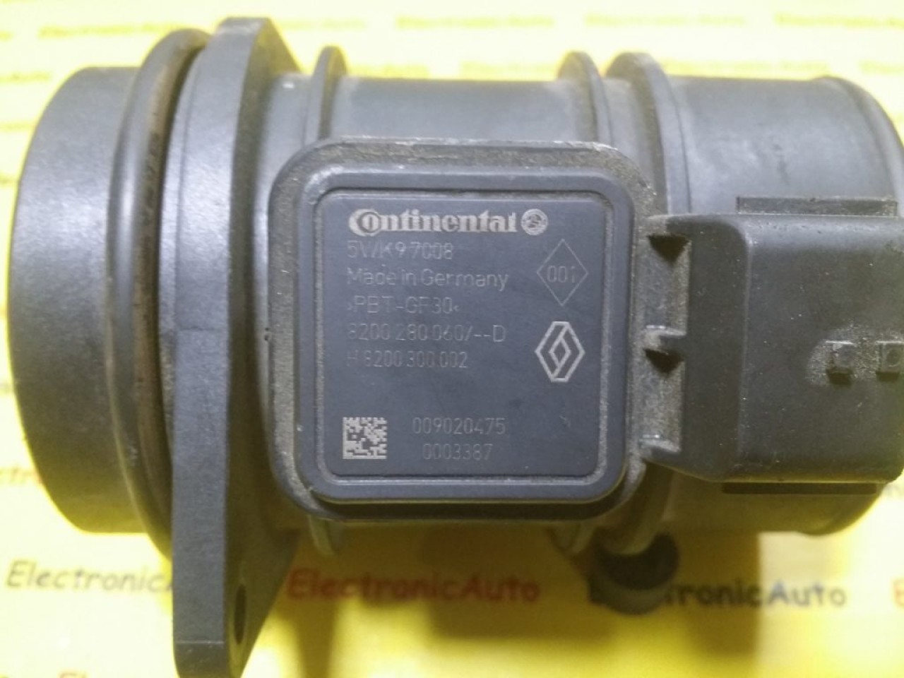 Debitmetru Aer Renault, 8200280060D, 5WK97008, H8200300002