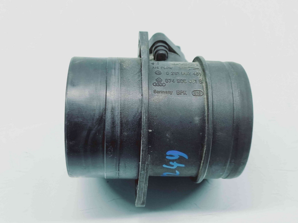 Debitmetru aer Seat Altea XL (5P5, 5P8) [Fabr 2006-2015] 074906461B 2.0 TDI BMP 103KW / 140CP 2.0 TDI BMP 103KW / 140CP