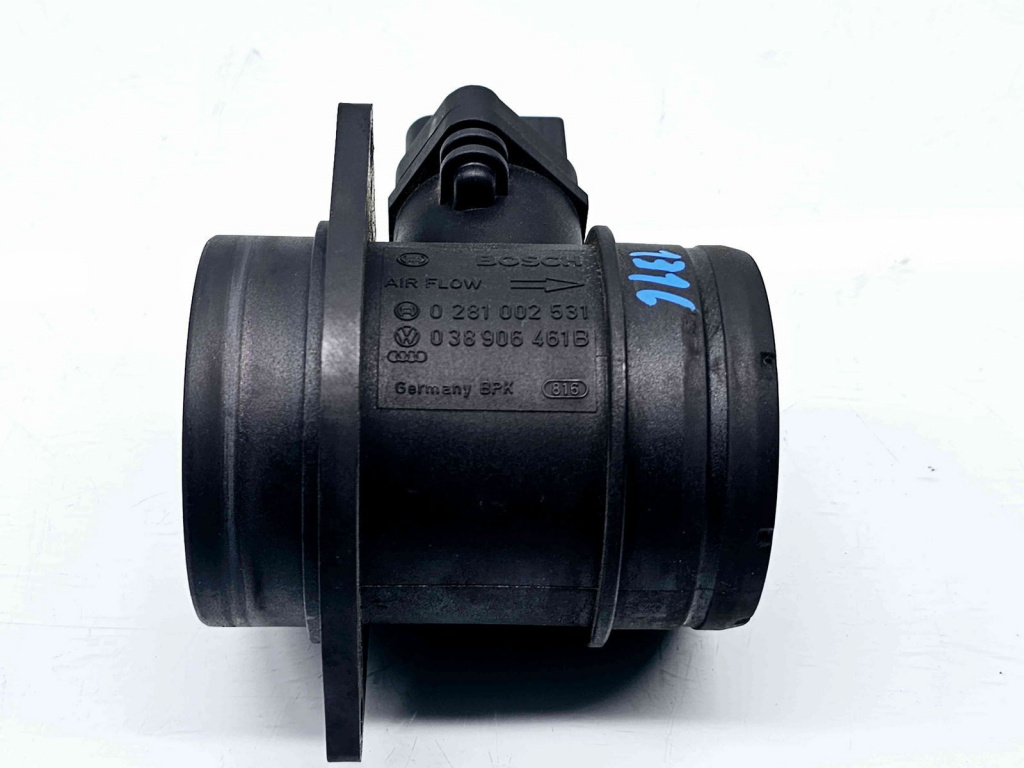 Debitmetru aer Volkswagen Caddy 3 (2KA, 2KH) [Fabr 2004-2009] 038906461B 1.9 TDI BLS 77KW / 105CP