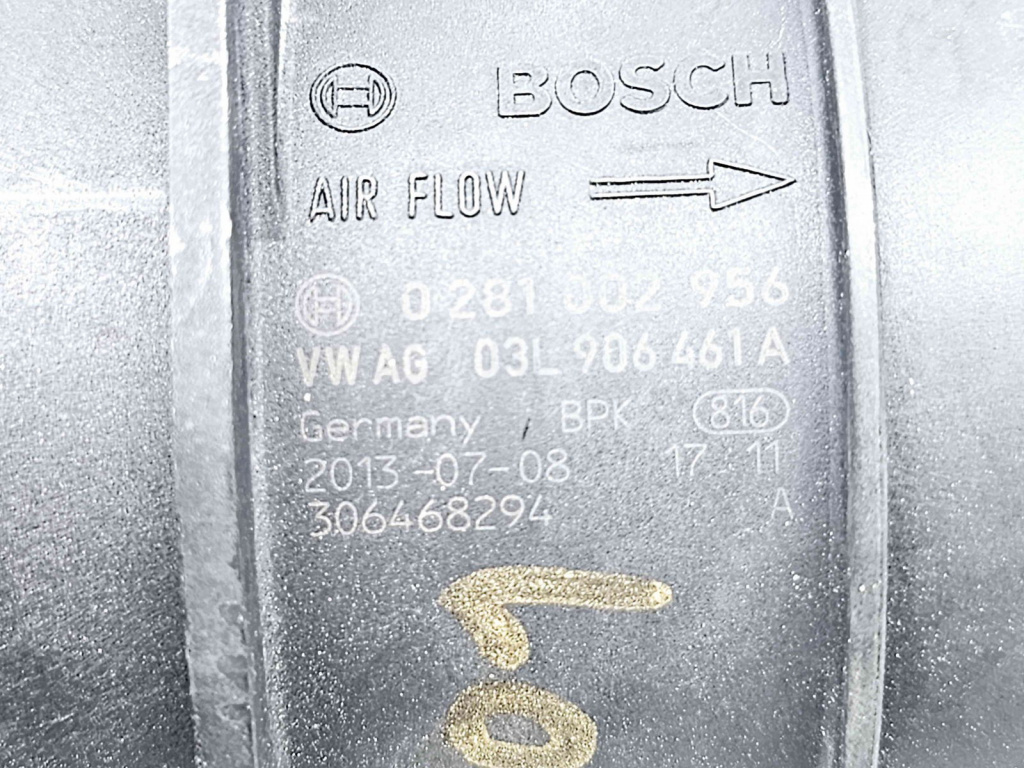 Debitmetru aer Volkswagen Passat B7 (362) [Fabr 2010-2014] 03L906461A 2.0 TDI CGLC 130KW / 177CP