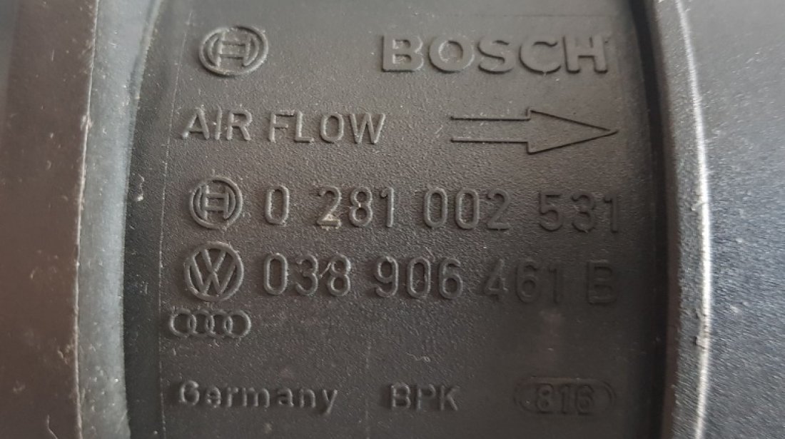 Debitmetru aer VW Golf 5 038906461b