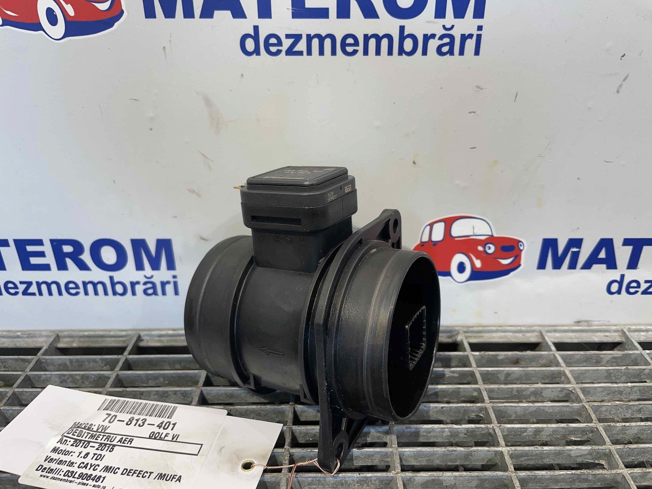 DEBITMETRU AER VW GOLF VI 1.6 TDI - (2010 2015)