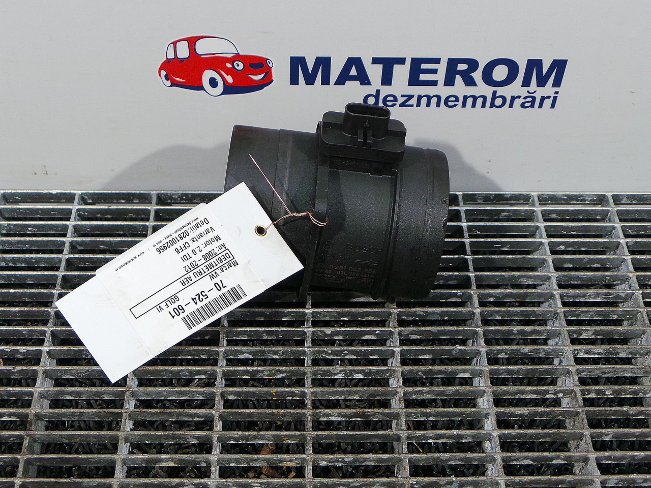 DEBITMETRU AER VW GOLF VI GOLF VI 2.0 TDI - (2008 2012)