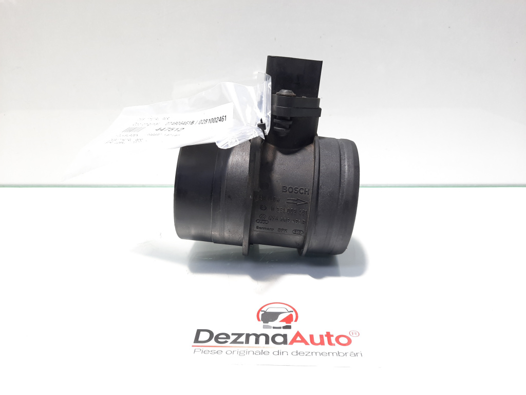 Debitmetru aer, Vw Passat Variant (3C5) [Fabr 2005-2010] 2.0 tdi, BMR, 074906461B, 0281002461 (id:447512)