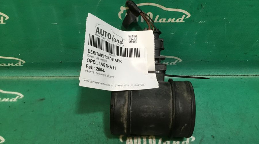 Debitmetru de Aer 0281002618 Diesel Opel ASTRA H 2004