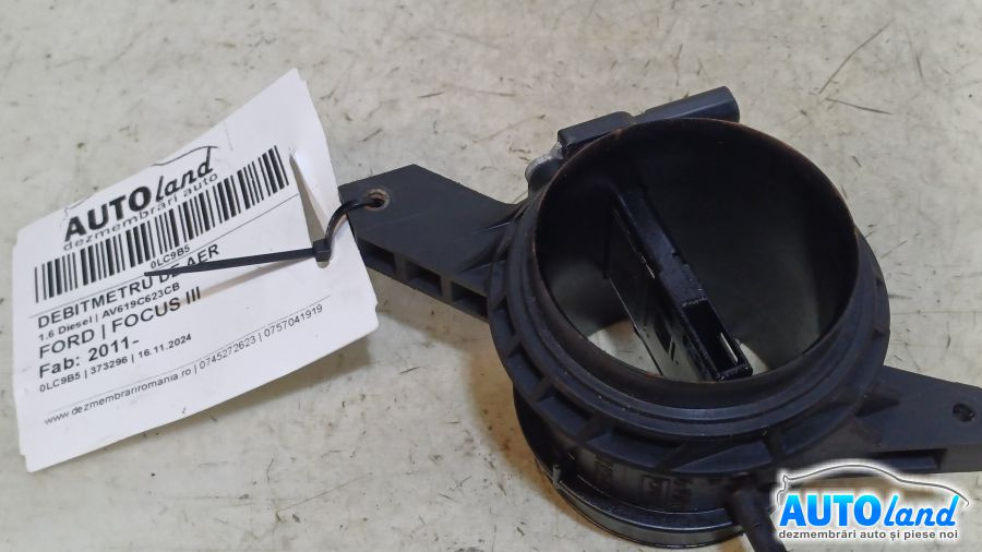 Debitmetru de Aer Av619c623cb 1.6 Diesel Ford FOCUS III 2011