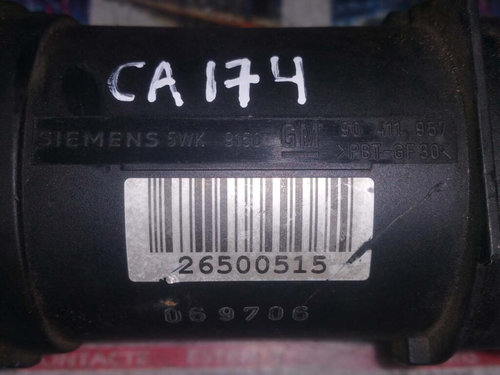 DEBITMETRU OPEL ASTRA, 5WK9150, 90411957,