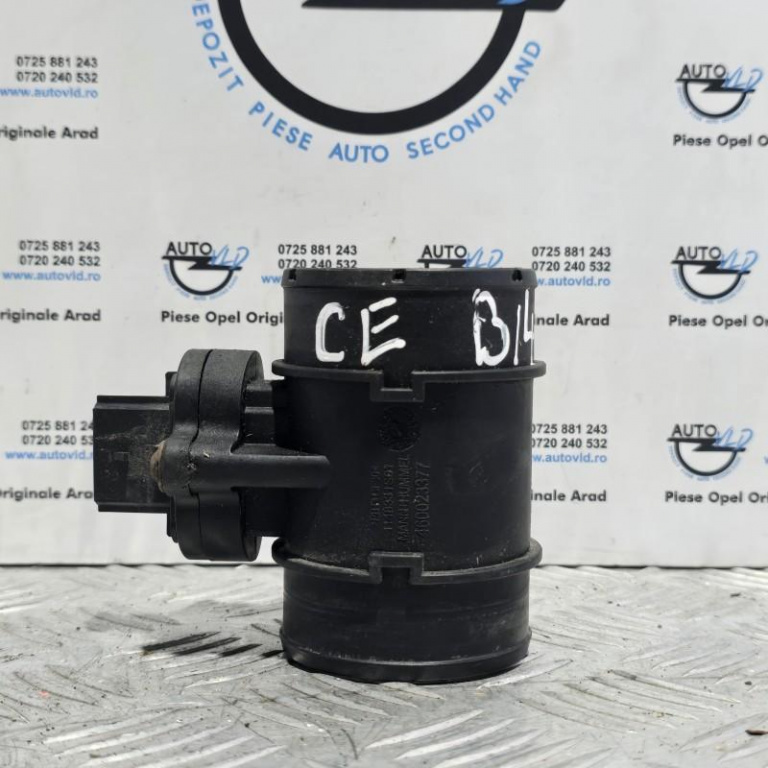 Debitmetru Opel Corsa E 2014-2019 1.0i; 1.2i; 1.4i; 1.4 turbo; 1.6 i; 1.6 cdti; 1.3 cdti 13452145