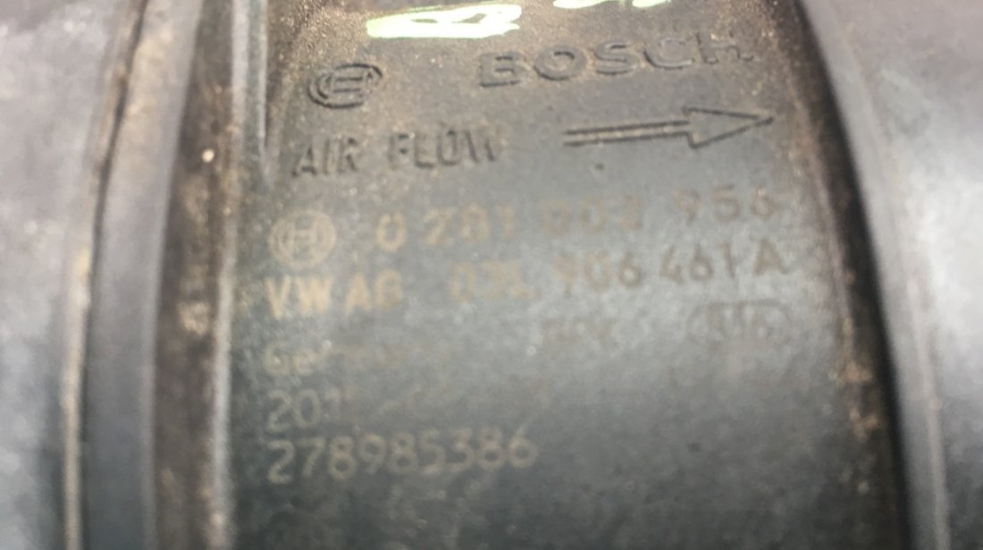 Debitmetru VW Golf 5 Plus 2.0TDI CFH 2005 - Prezent COD : 03L 906 461 A / 0 281 002 956