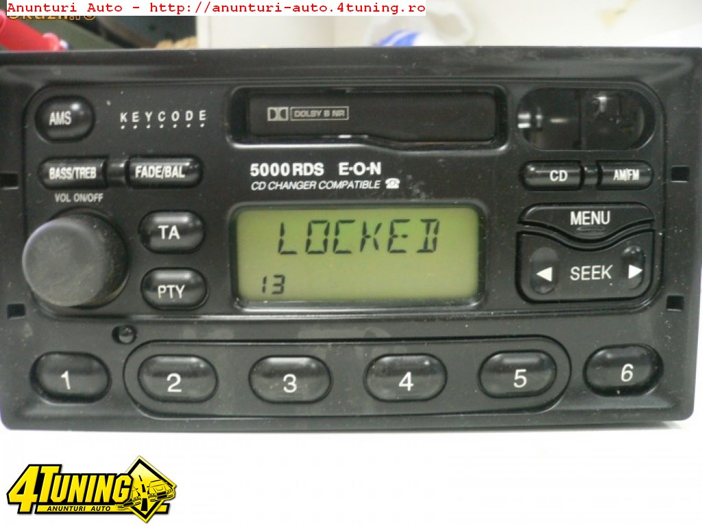 DECODARI RADIO CASETOFOANE CD AUTO NAVIGATII Resoftez Casetofoane Ford Locked 10 Sau 13