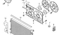 Deflector aer stanga Volkswagen Passat B6 kombi 20...