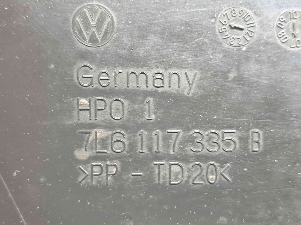 Deflector aer Volkswagen Touareg (7LA, 7L6) [Fabr 2003-2010] 7L6117335B