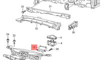 Deflector filtru aer Volkswagen Touran (1T) Monovo...