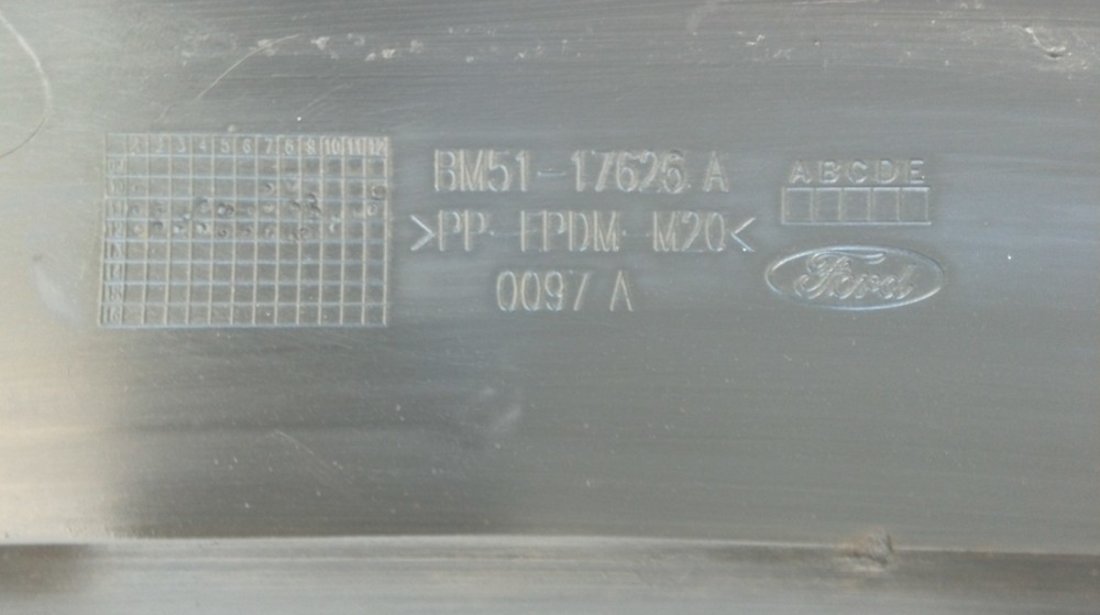 Deflector pietre dreapta bara fata Ford Focus MK3 An 2011-2014 cod BM51-17626A