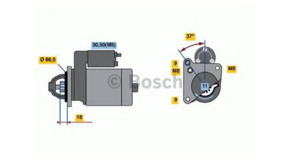 Demaror Citroen DS3 2009-2016 #2 0986021651