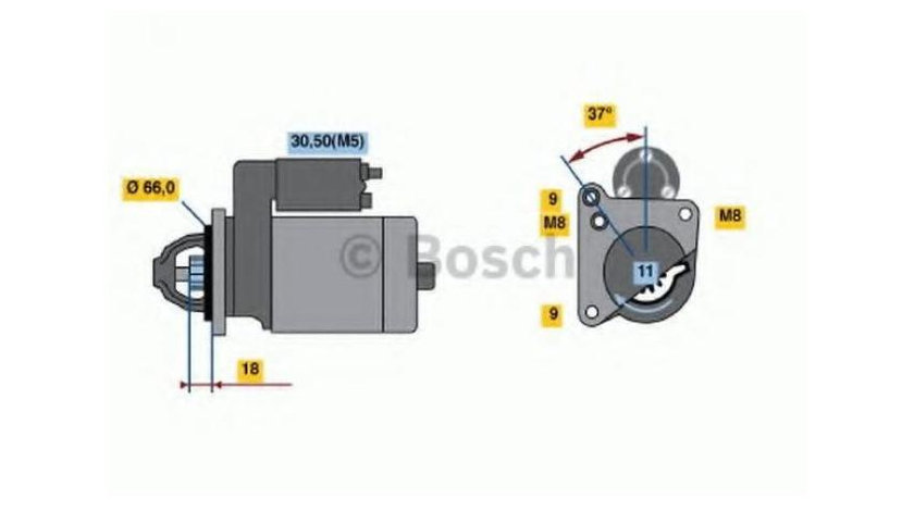 Demaror Citroen DS3 2009-2016 #2 0986021651