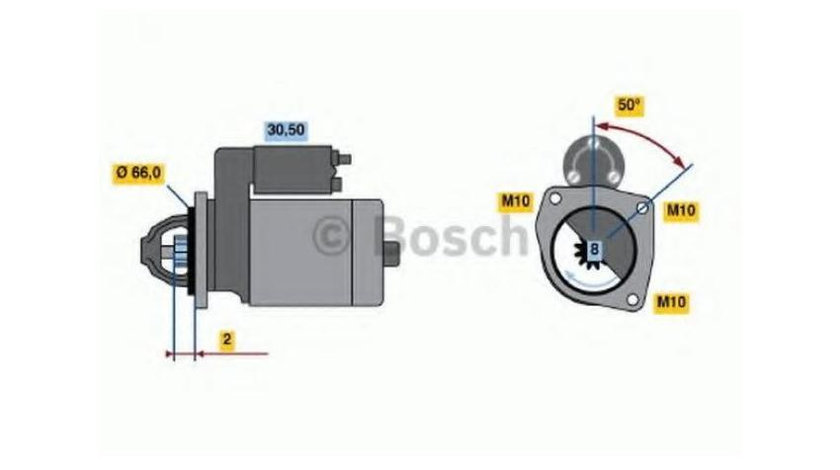 Demaror Renault SCENIC I (JA0/1_) 1999-2003 #2 0986021051