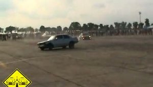 Demonstratii auto 14.08.2005 International Tuning & Sound Constanta Cerculete, Burnout, Drift