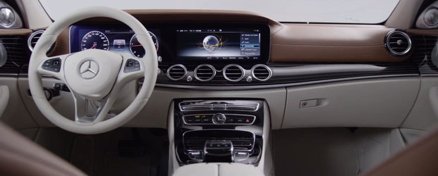 Descopera in detaliu interiorul noului Mercedes E-Class