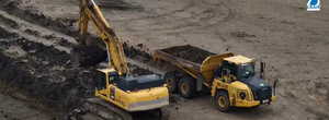 Desfasurare de forte cum numai in China mai vezi. Autostrada din Romania unde acum pe santier sunt peste 700 de muncitori si 450 de utilaje
