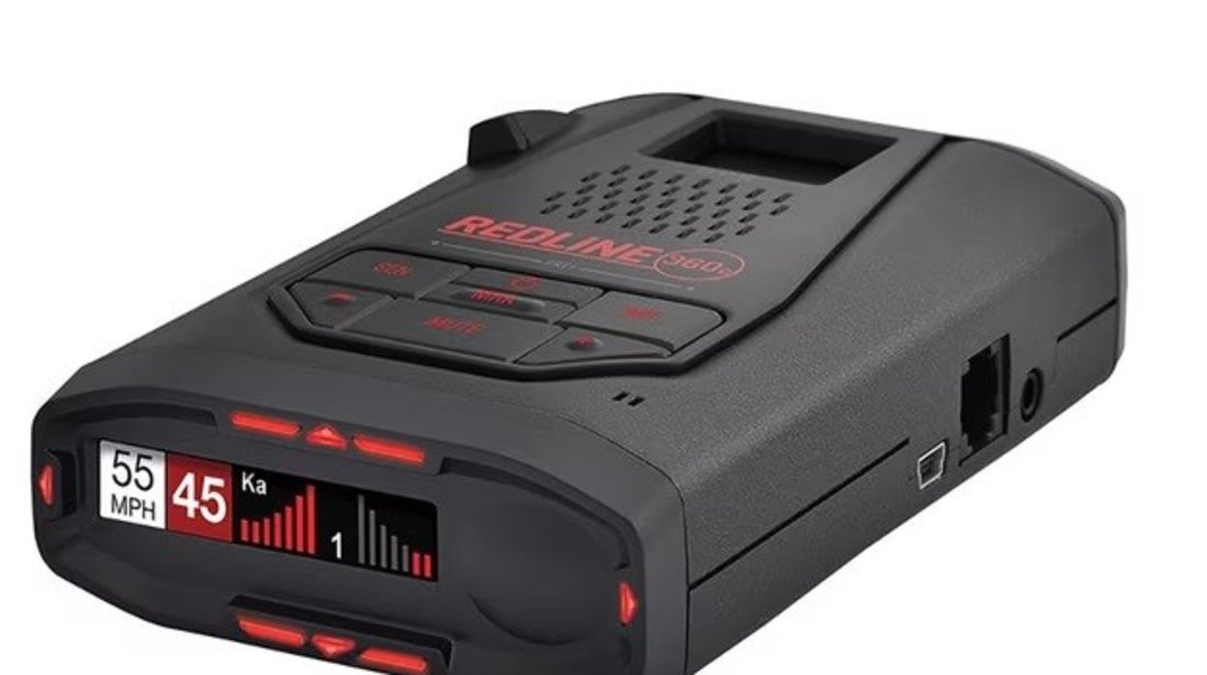 Detector De Radar ESCORT Redline 360C Banda detectie X K KA Laser - Pistol Trucam