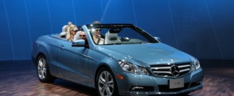 Detroit 2010: E-Class Cabrio pozeaza topless!