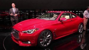 Detroit 2016: Infiniti Q60 primeste un V6 de 405 CP pentru lupta cu germanii