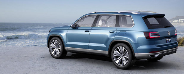 Detroit Motor Show 2013: Volkswagen a prezentat SUV-ul CrossBlue