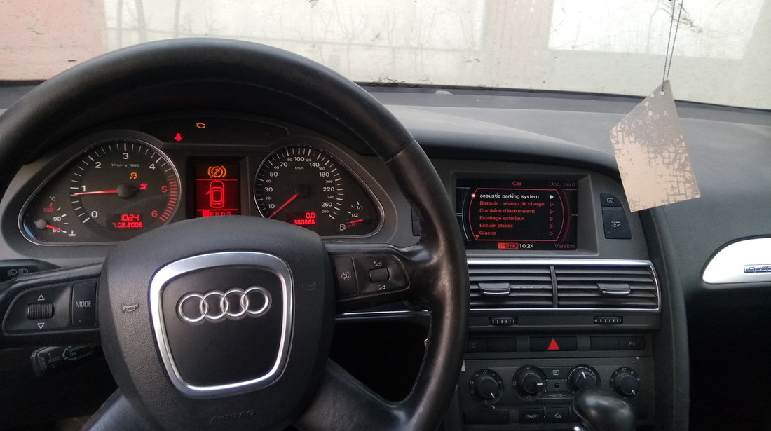 dezmembram audi a6,berlina,din 2005,  3000 tdi.quatro,automata,in stare de functionare .volan pe sti