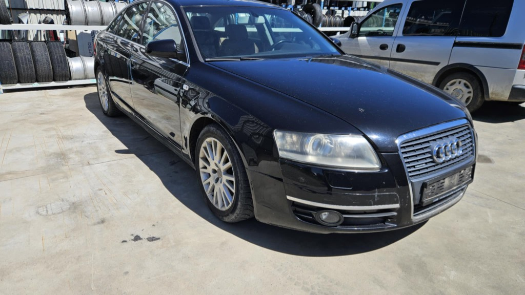 Dezmembram audi a6 c6 4f 3.0 tdi bmk automat quattro 2005 xenon led piele maro jante r17