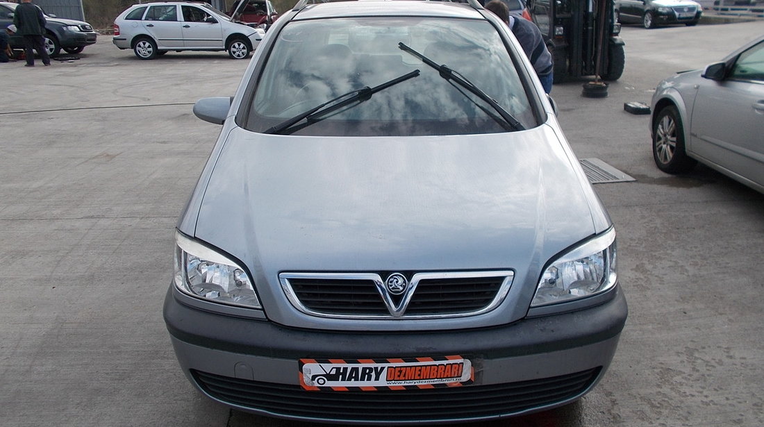 Dezmembram Opel Zafira A, motor 1.6i, tip motor Z16XE, 74kw, 100cp, fabricatie 2000-2005.