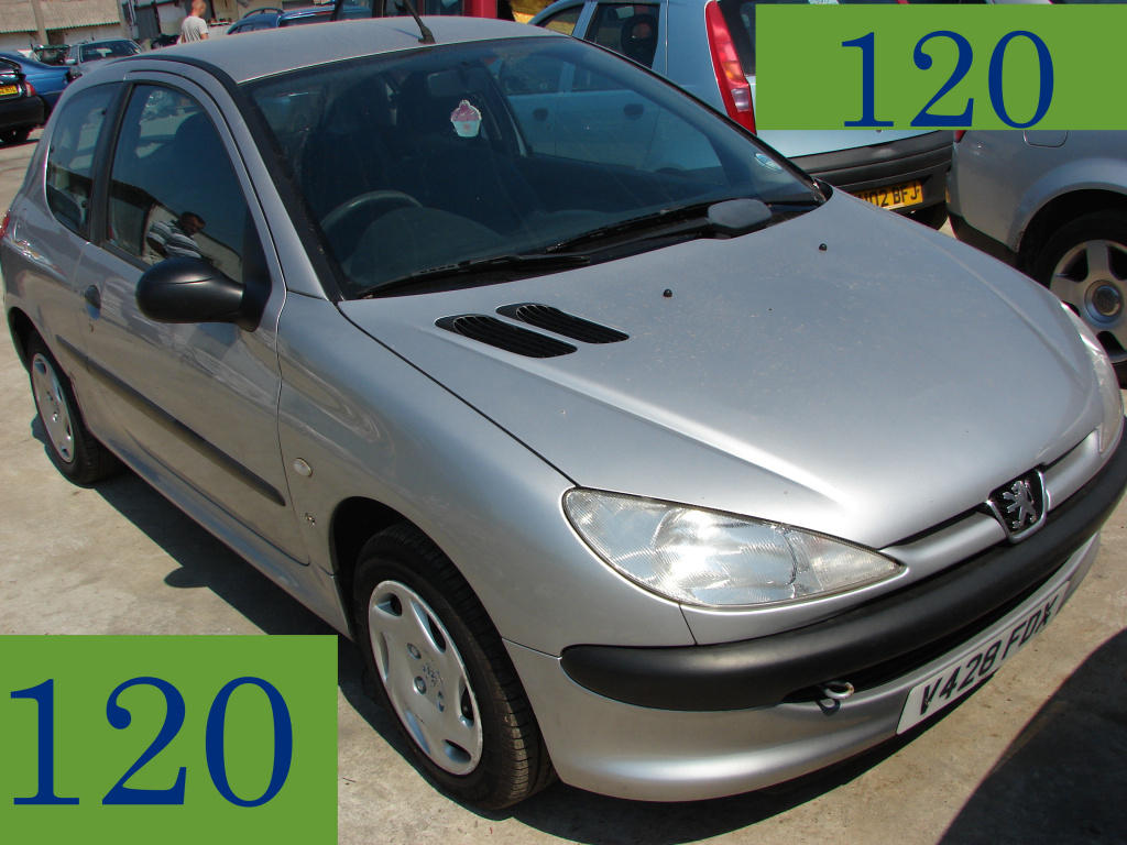 Dezmembram Peugeot 206 [1998 - 2003] Hatchback 3-usi 1.1 MT (60 hp) (2A/C)