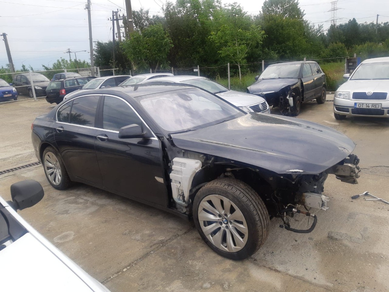 Dezmembrari Bmw F04 750i Active Hybrid 7 N63B44A 449 cai din 2011