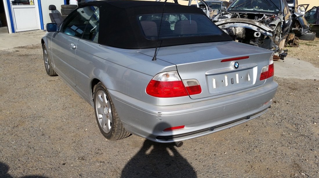 Dezmembrari bmw seria 3 cabrio e46,motor 318i,143 cp,an 2002,DEZMEMBRARI-PIESE BMW E46