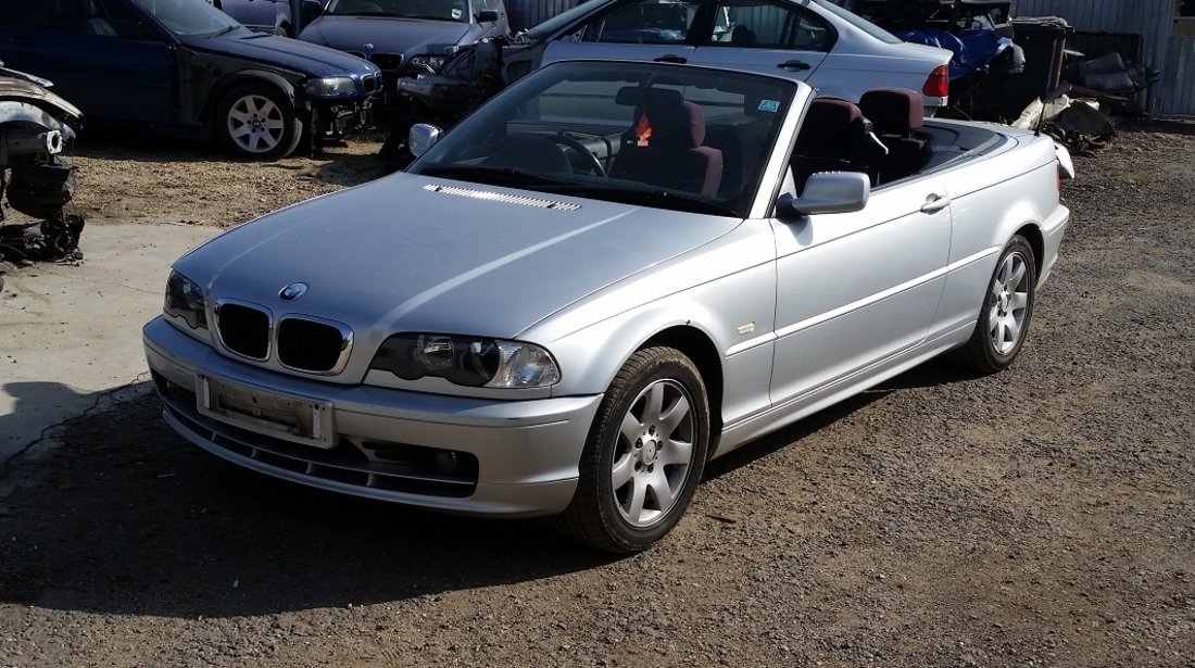 Dezmembrari bmw seria 3 cabrio e46,motor 318i,143 cp,an 2002,DEZMEMBRARI-PIESE BMW E46