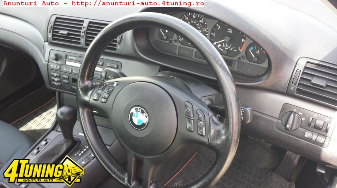 Dezmembrari bmw seria 3 e46 330i,motor,cutie,faruri,bara,radiator,interior,jneti,usi,geamuri