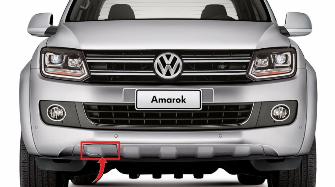 Dezmembrari Capac Carlig Remorcare Bara Fata Oe Volkswagen Amarok 2H 2010→ Gri 2H7807155