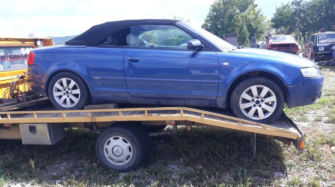 dezmembrari dezmembrez piese audi a4 cabrio 2,4benzina an 2002 bdv