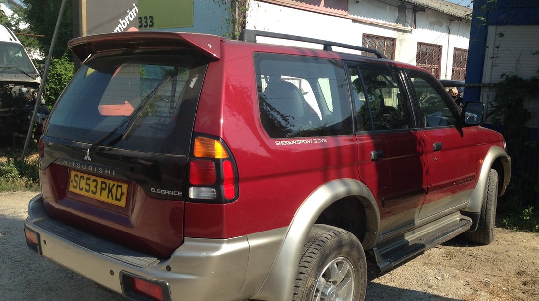 dezmembrari mitsubishi pajero shogun sport 3.0 benzina 170 cp 2003