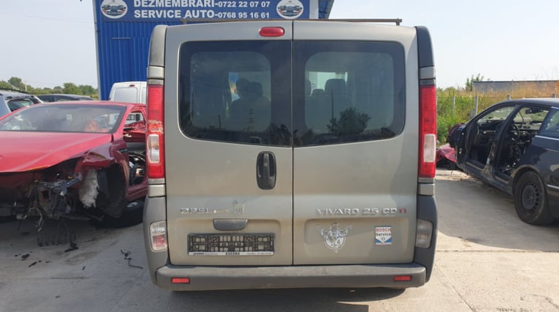 Dezmembrari Nissan Primastar Van 2.5 CDTi 109 kw (146 cai) euro 4 motor G9U an 2008