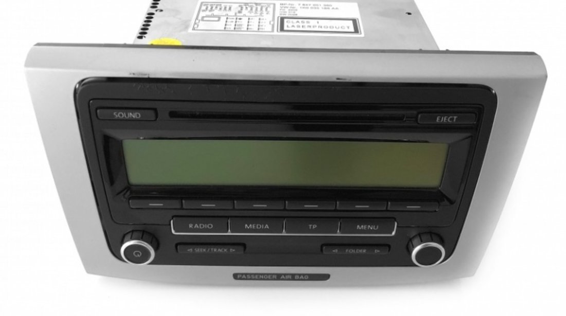 Dezmembrari Radio CD + Rama Oe Volkswagen Passat B6 2005-2010 1K0035186AA