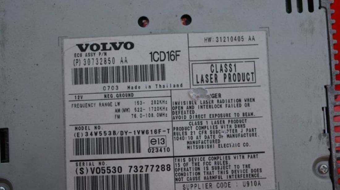 Dezmembrari Volvo C70