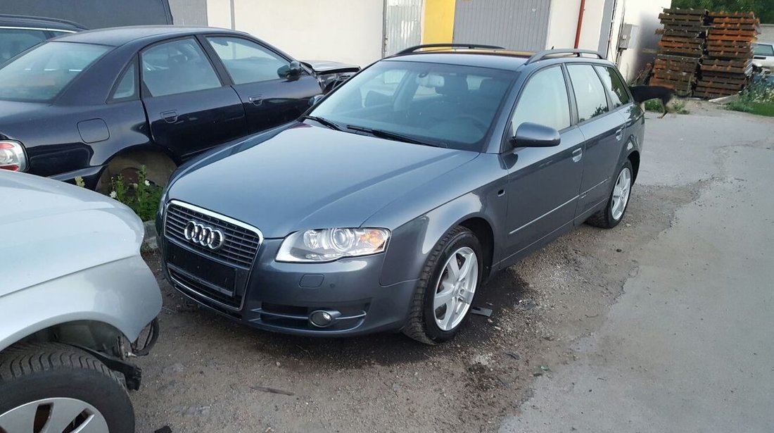 Dezmembrez AUDI  A4 B7 1.9TDI  116cai din 2007 cod motor BKE, culoarea gri sobolan,