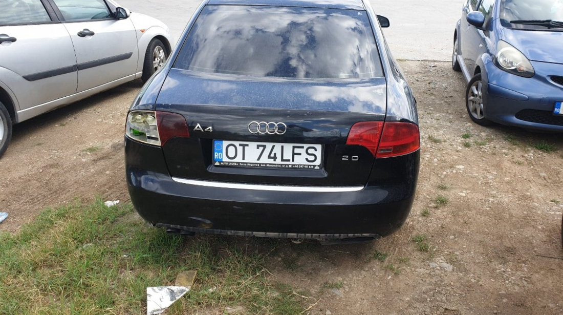 Dezmembrez Audi A4 B7 2.0TDi 140 cai motor BPW 6 trepte manuala