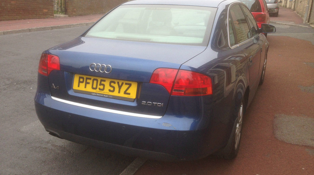 Dezmembrez Audi A4 B7 2.0tdi, an 2005, limuzi