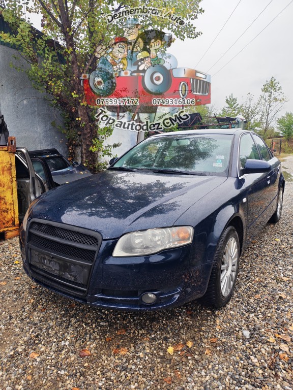 Dezmembrez Audi A4 B7 2.5 Tdi BDG 2006 Automat Cutie HEK albastru LZ5J piese