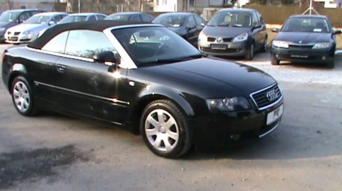 Dezmembrez Audi A4 Cabrio din 2003 1.8