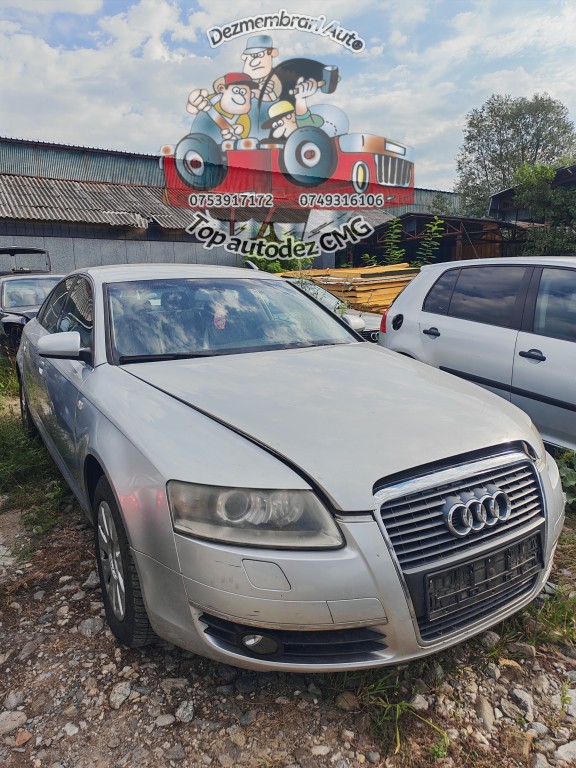 Dezmembrez Audi A6 C6 2006 2.0 Tdi BRE culoare gri  LY7W piese