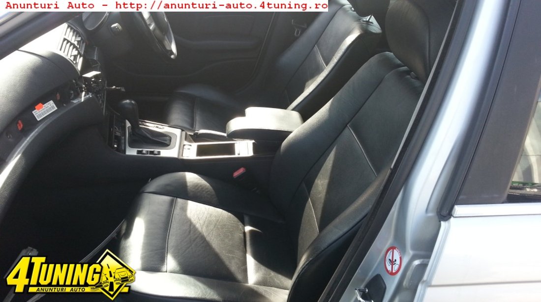 Dezmembrez BMW e46 320D 150CP 2003 sedan Facelift interior piele